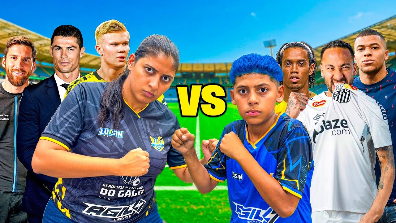 Desafio dos melhores jogadores do mundo ! Isaak vs mãe,quem ganhou ?