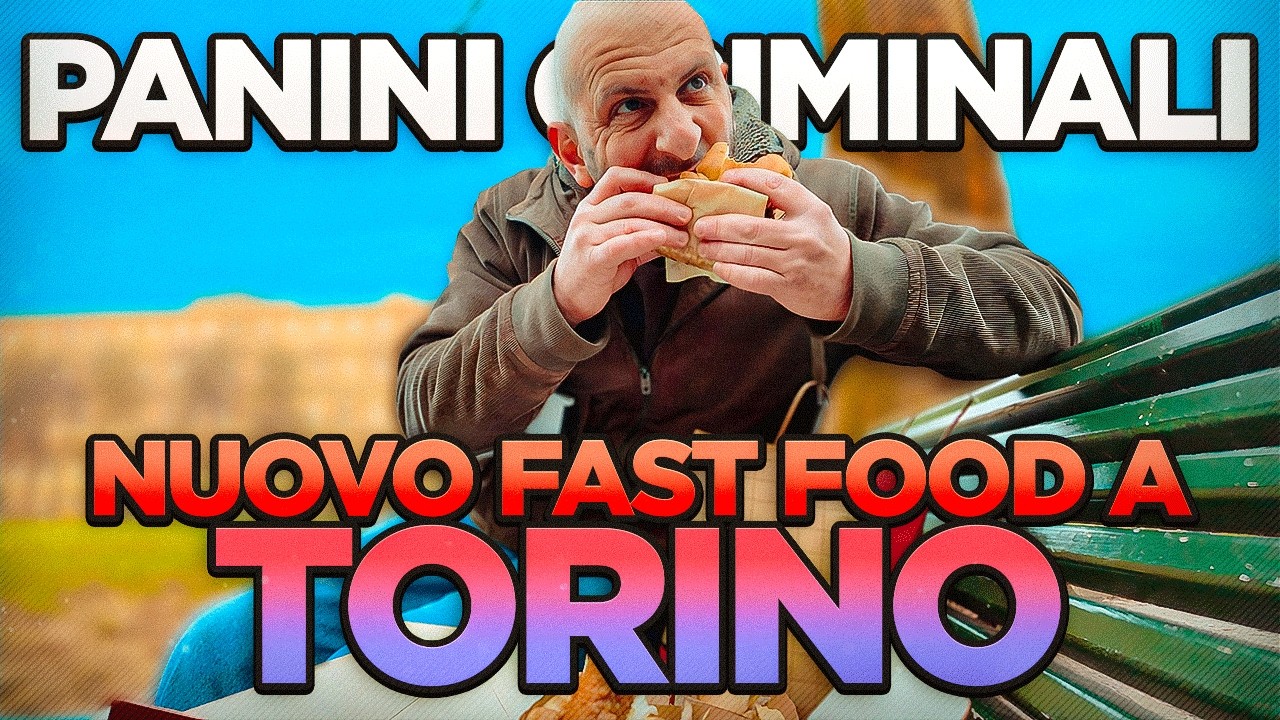 Panini criminali nuovo FAST FOOD a TORINO