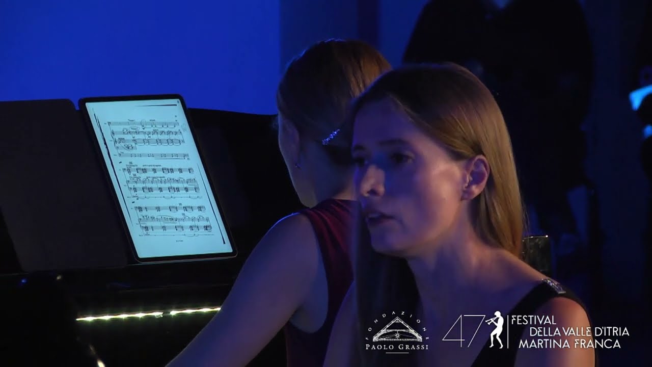 Béla Bartók Sonata for Two Pianos and Percussions - Anastasia & Liuba Gromoglasova