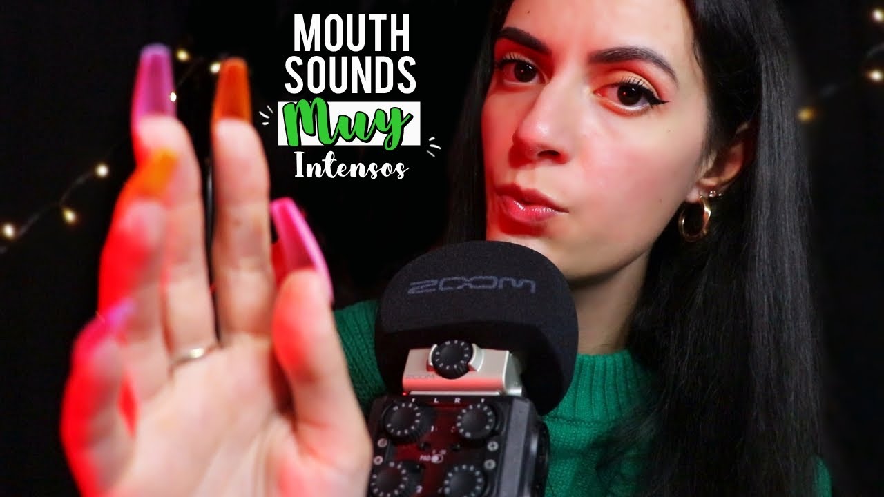 ASMR español MOUTH SOUNDS MUY INTENSOS en Tus Oidos 👄 (+ asmr visual)