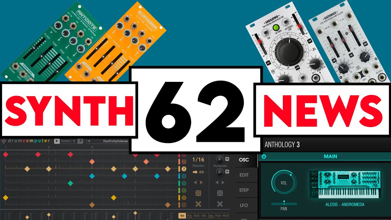 SYNTH NEWS 062: New Dreadbox Modules, UVI Synth Anthology 3, Behringer 2500, $1 Wavetable Synth...