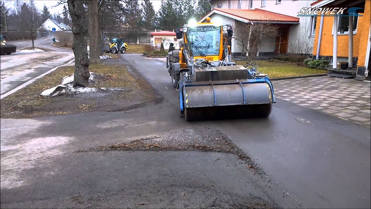 Wille 455B ja Snowek kauhaharja H 180