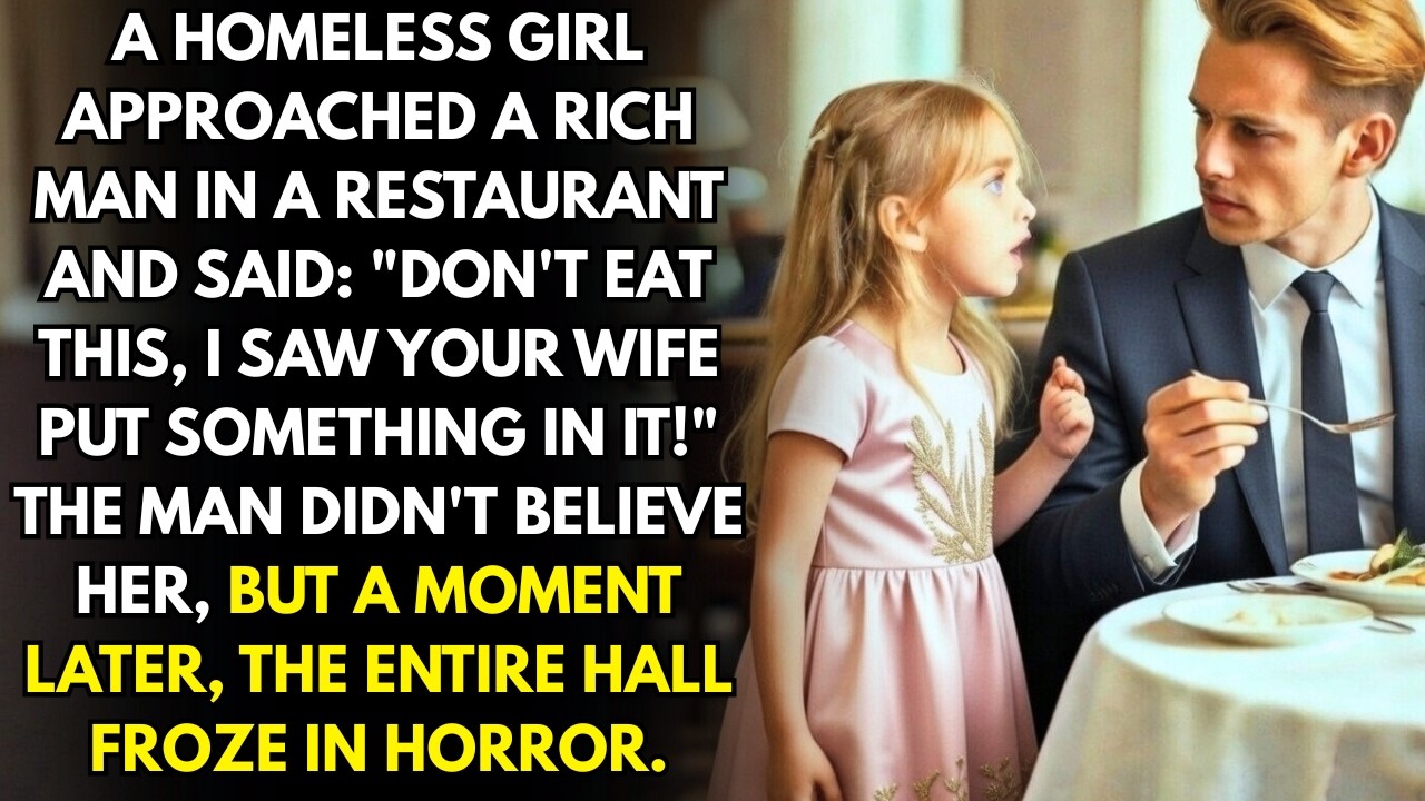 A Homeless Girl Walked Into a Restaurant to Help — What Happened Next Left Everyone Speechless