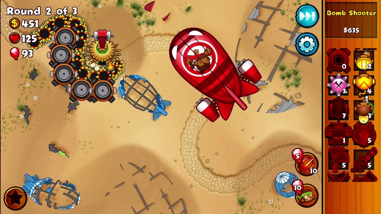 How to beat Moab Graveyard in Bloons Monkey City