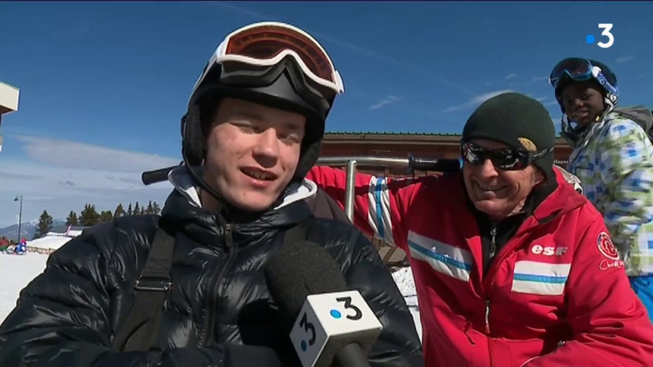 Le handi-ski évasion à Chamrousse avec l'association Robert Debré