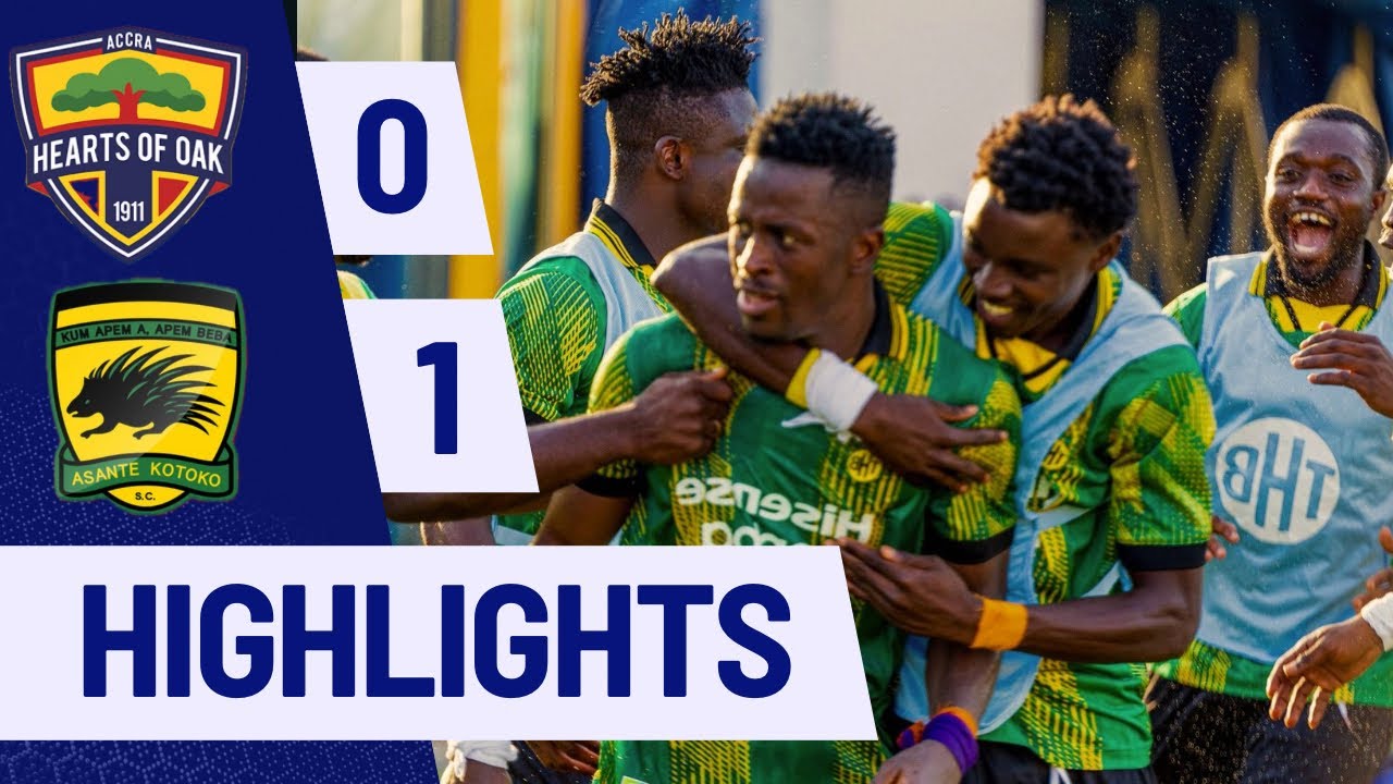 HEARTS OF OAK vs ASANTE KOTOKO (0-1) FULL & EXTENDED HIGHLIGHTS || GHANA PREMIER LEAGUE GW 9