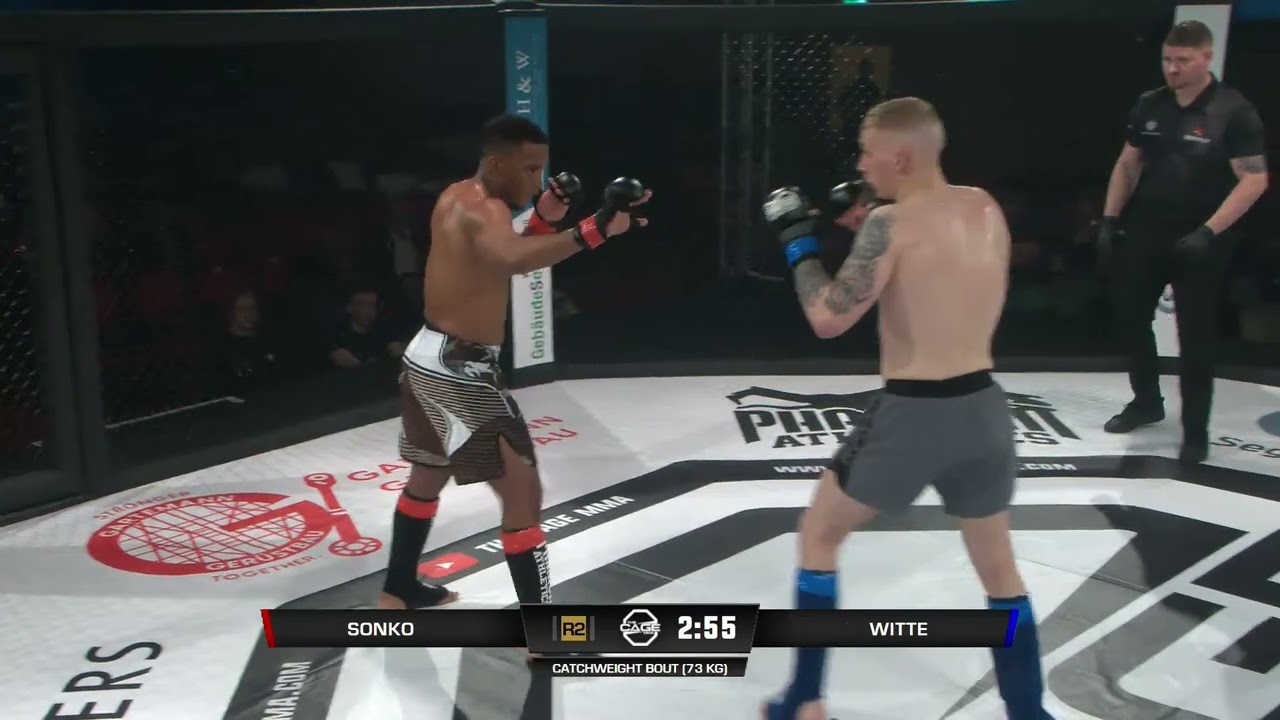 Ebrima Augustine Sonko vs. Tjark Witte @ THE CAGE MMA 7
