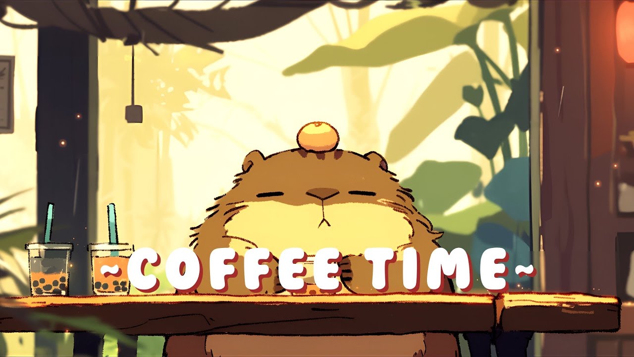 [1 Hour] Capybara Lofi Collection - Relaxing Music for Work/Study ~ Quiet Moments ~ ✨