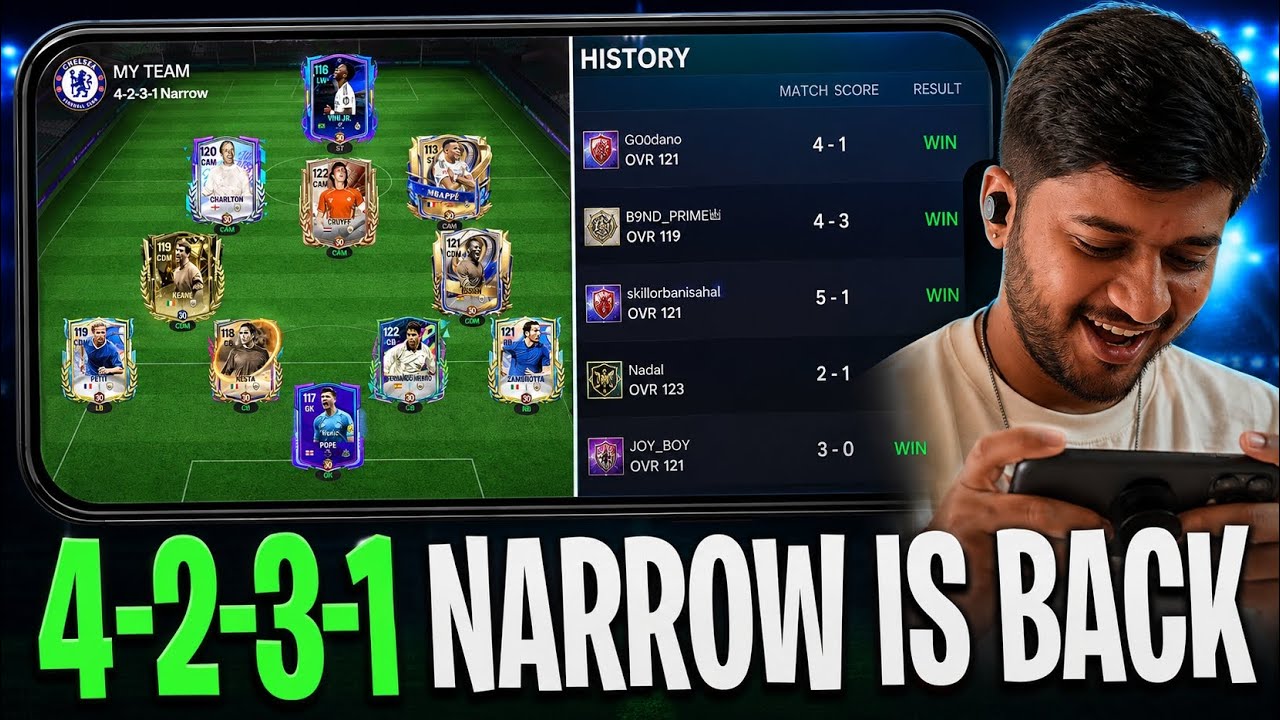 4231 Narrow is finally BACK on the channel! ⚽🔥 #fcmobile #fifamobile 