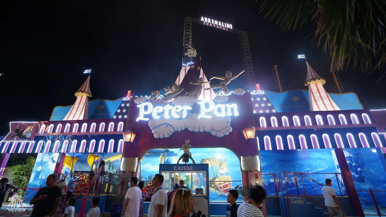 Disney's Peter Pan Flight - Luna Park rip off -  Peter Pan - POV - Lunapark Cap d'Agde 2020