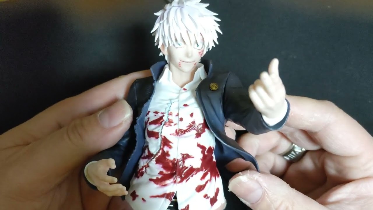 呪術廻戦！五条　悟先生の反転術式　赫😂の超イケてるフィギュアレビューです😌🪄良かったら観てって下さいね！🥰