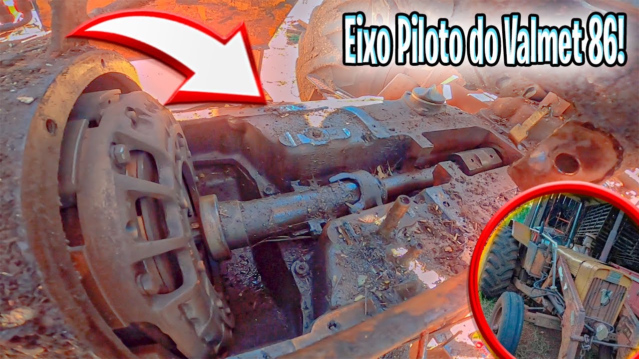 O EIXO PILOTO DA EMBREAGEM DO VALMET 86 SAIU FORA DE LUGAR!!! ( *por isso Afrouxava os parafusos! )