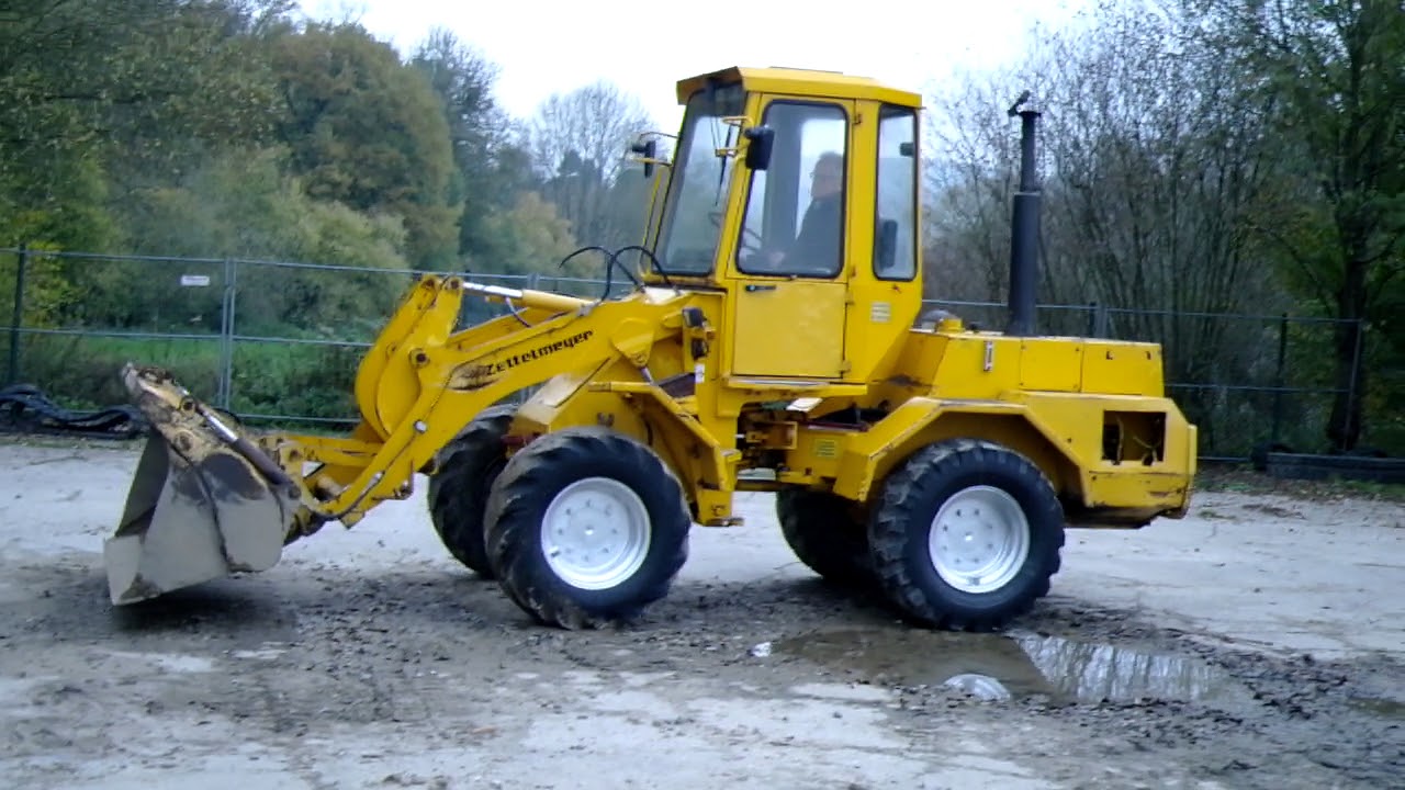 Radlader Zettelmeyer ZL 801 , 850 Liter Klappschaufel