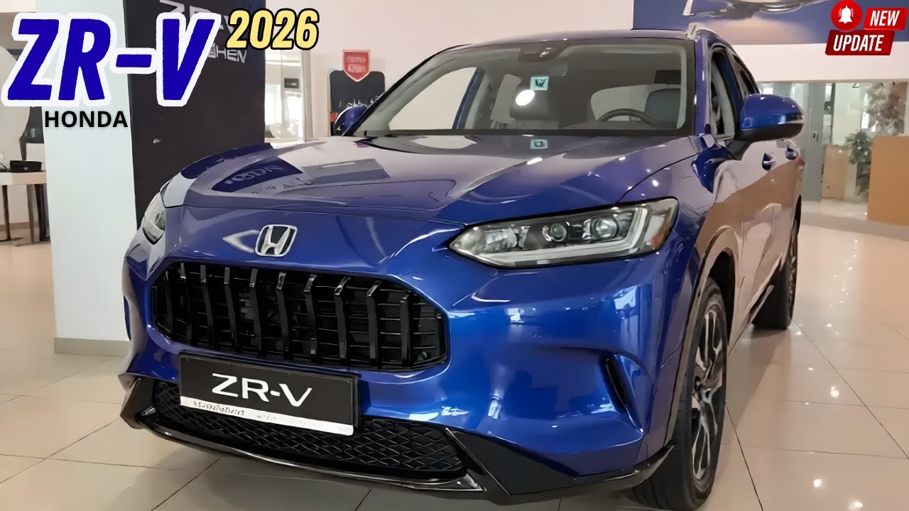 Совершенно новый Honda ZR-V e:HEV 2026 года — большие улучшения, которые нужно увидеть!