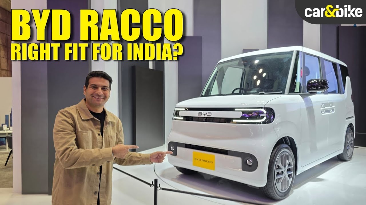⚡️ SMALLEST BYD YET with 180 km range! BYD Racco kei car First Look | Japan Mobility Show 2025