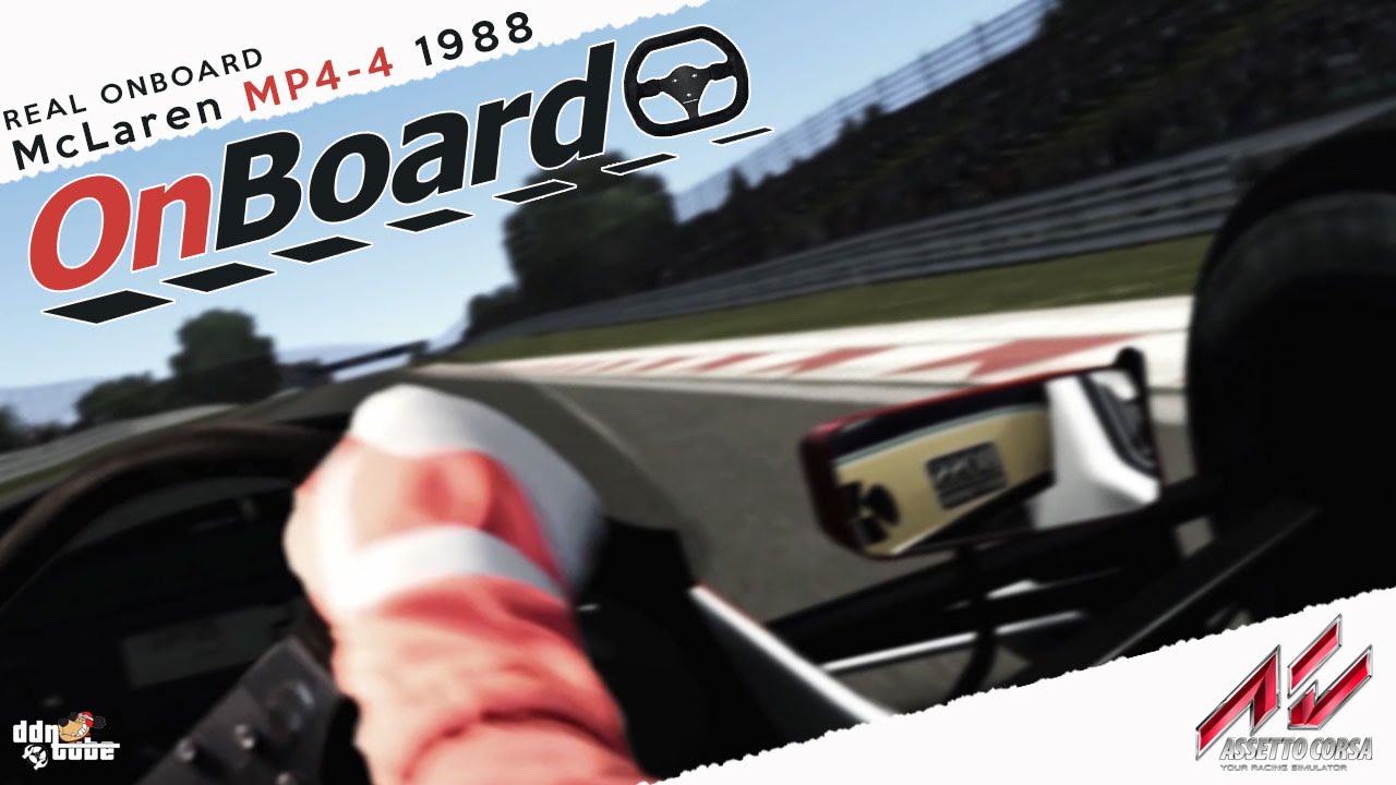 Assetto Corsa Mixed Reality McLaren MP4 4 1988 AT Imola