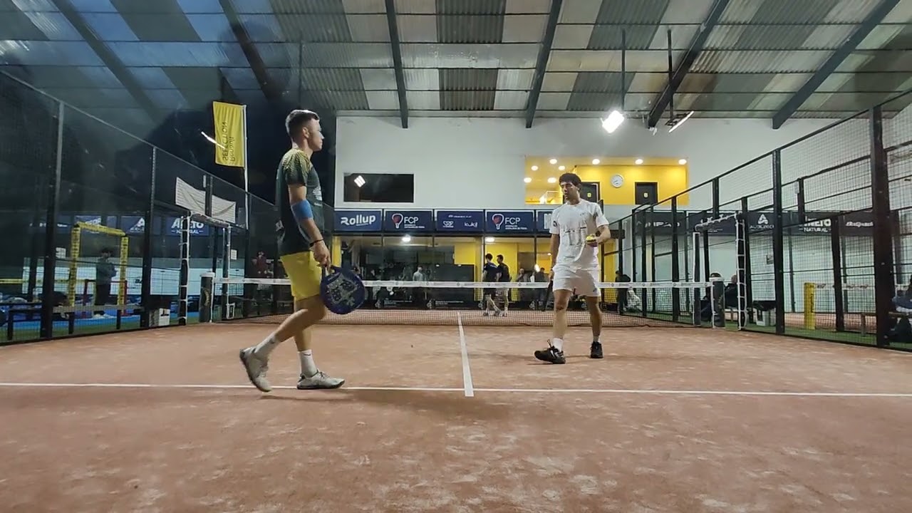 padel en el espai Blanes - Partido del campeonato Absoluto de la federació Catalana de Padel