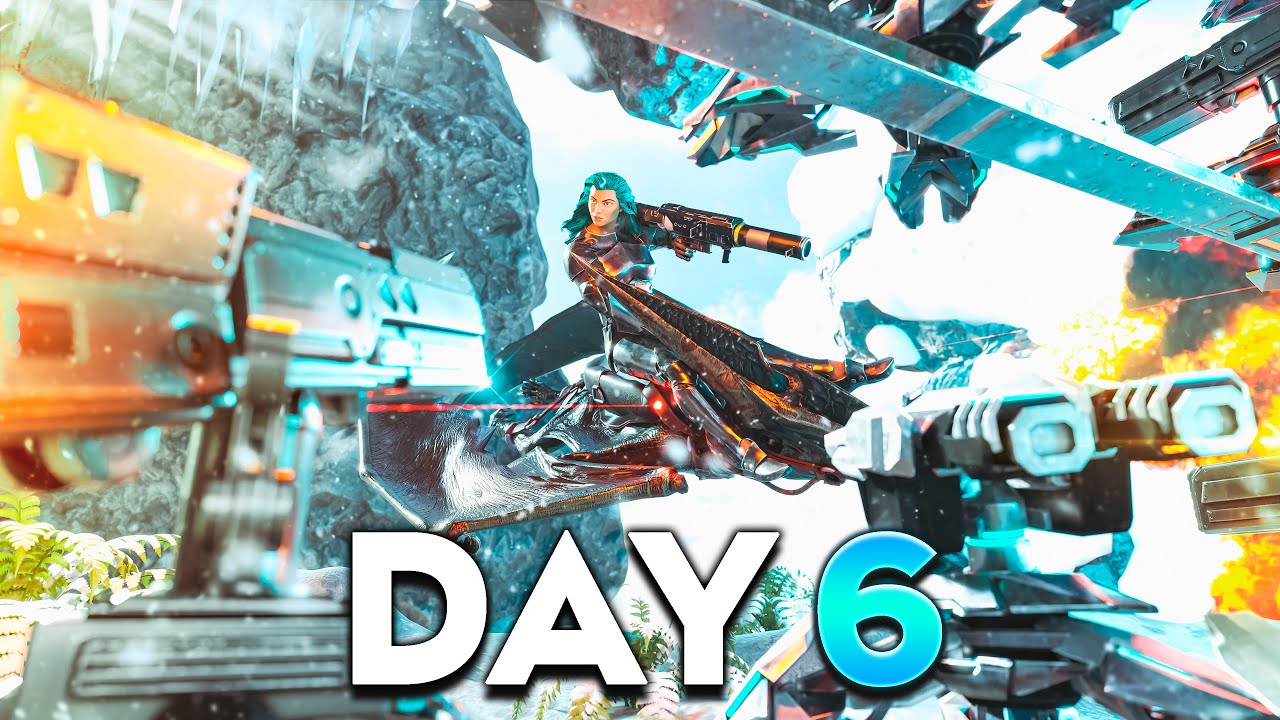 Online Raiding Extinction Ice Cave and Fighting ARK's BIGGEST Youtuber! - ARK PvP