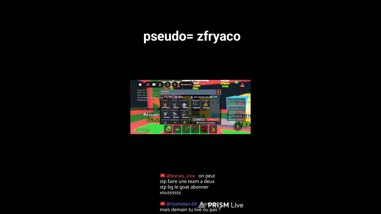 TFZ _yaco est en direct !