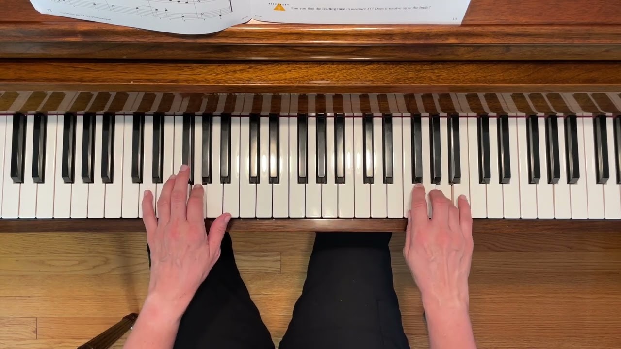 Minuet in G - Piano Adventures Level 3B Performance Book