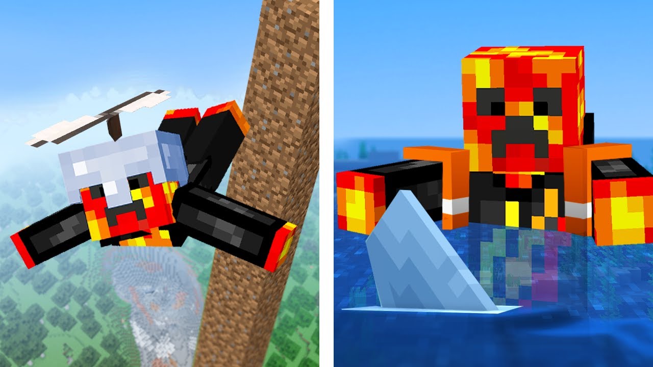 Minecraft Но умереть невозможно...
