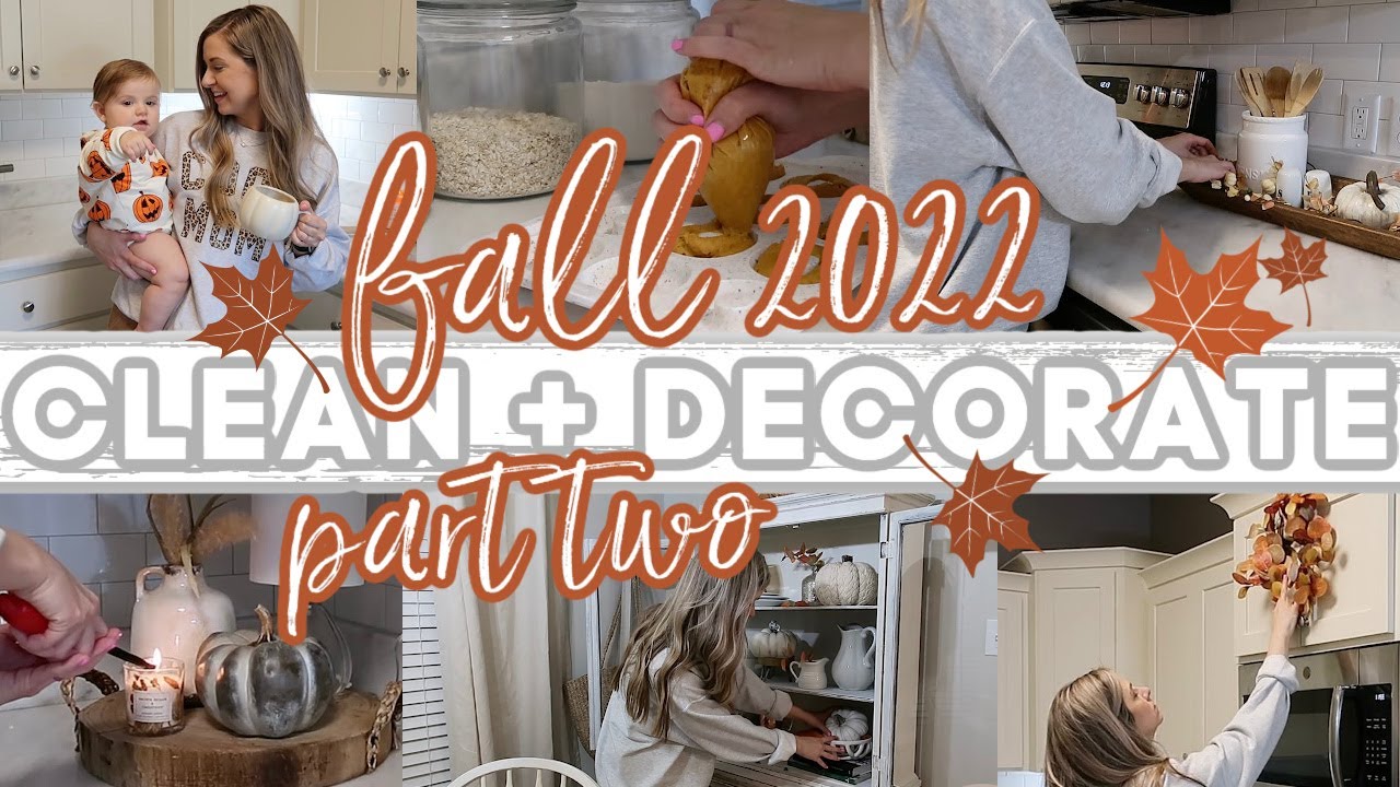 2022 FALL CLEAN + DECORATE PART 2 | COZY FALL KITCHEN | LAUREN YARBROUGH