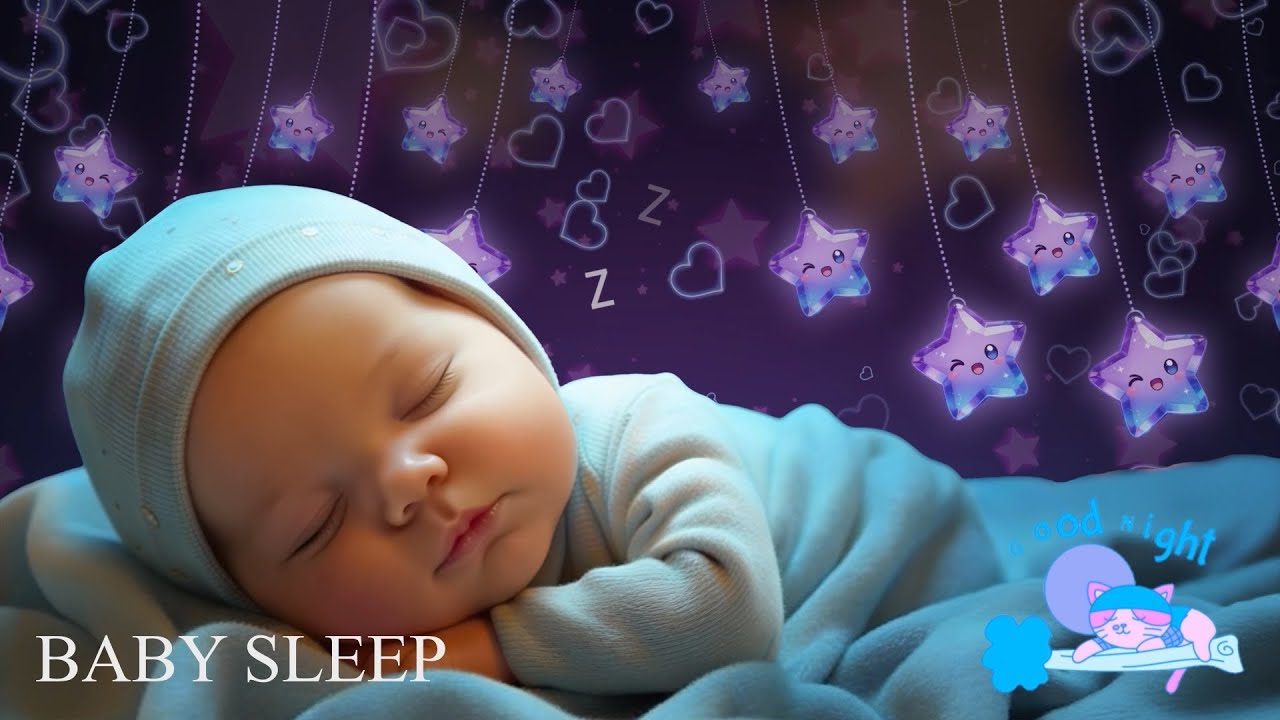 Sleep Fast Tonight in 3 Minutes ♫ Overcome Insomnia🌙 Mozart & Brahms Lullabies
