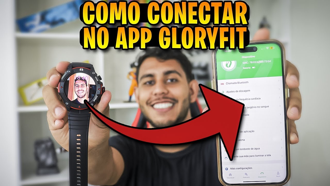 ✅ Como Conectar e Configurar Masx Moss 2 ou Qualquer Smartwatch com o app GloryFit (SEM ERRO)
