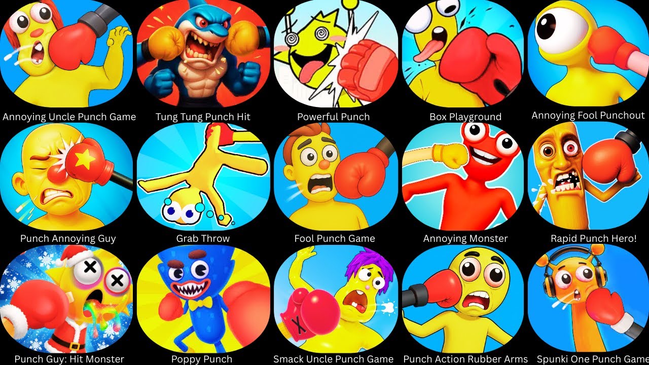 Annoying Uncle Punch Game,Tung Tung Punch Hit,Punch Annoying Guy,Powerful Punch,Annoying Monster....