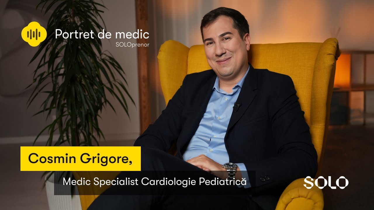 Dr. Cosmin Grigore: „E timpul pe care eu îl pot acorda altor lucruri” - Portret de medic SOLOprenor