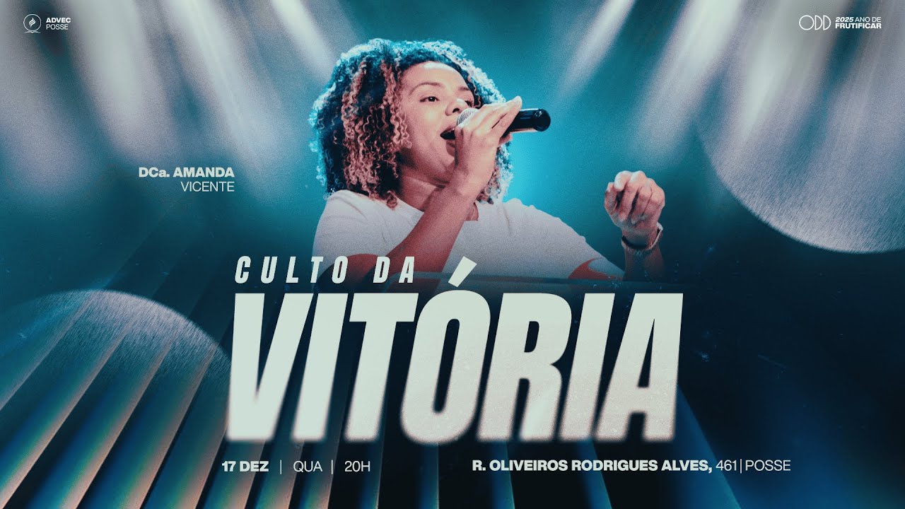 Culto da Vit&oacute;ria | Dca. Amanda Vicente | 17/12/2025