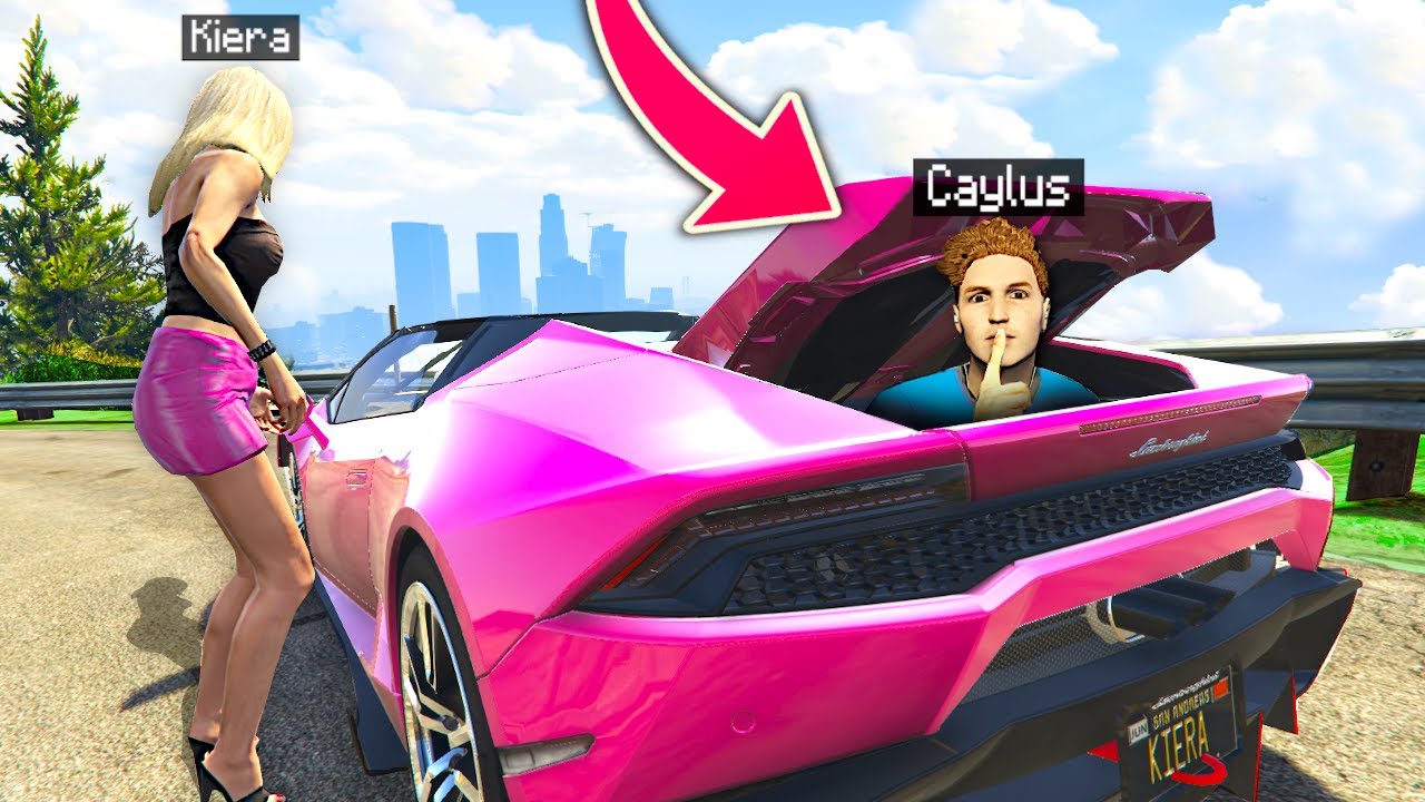 Я провёл ночь в суперкаре моей девушки, не дав ей знать! (GTA 5 RP)