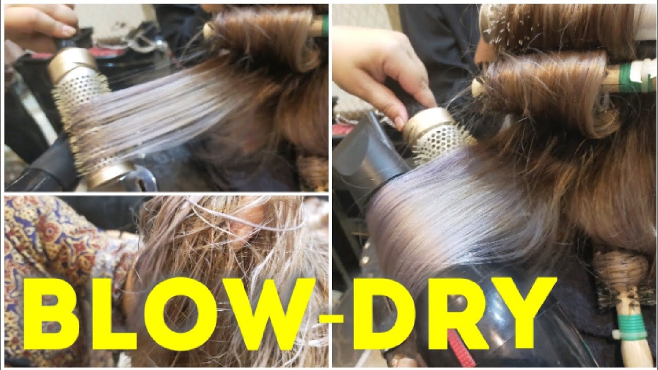 How to do Blow-dry by AISHA BUTT