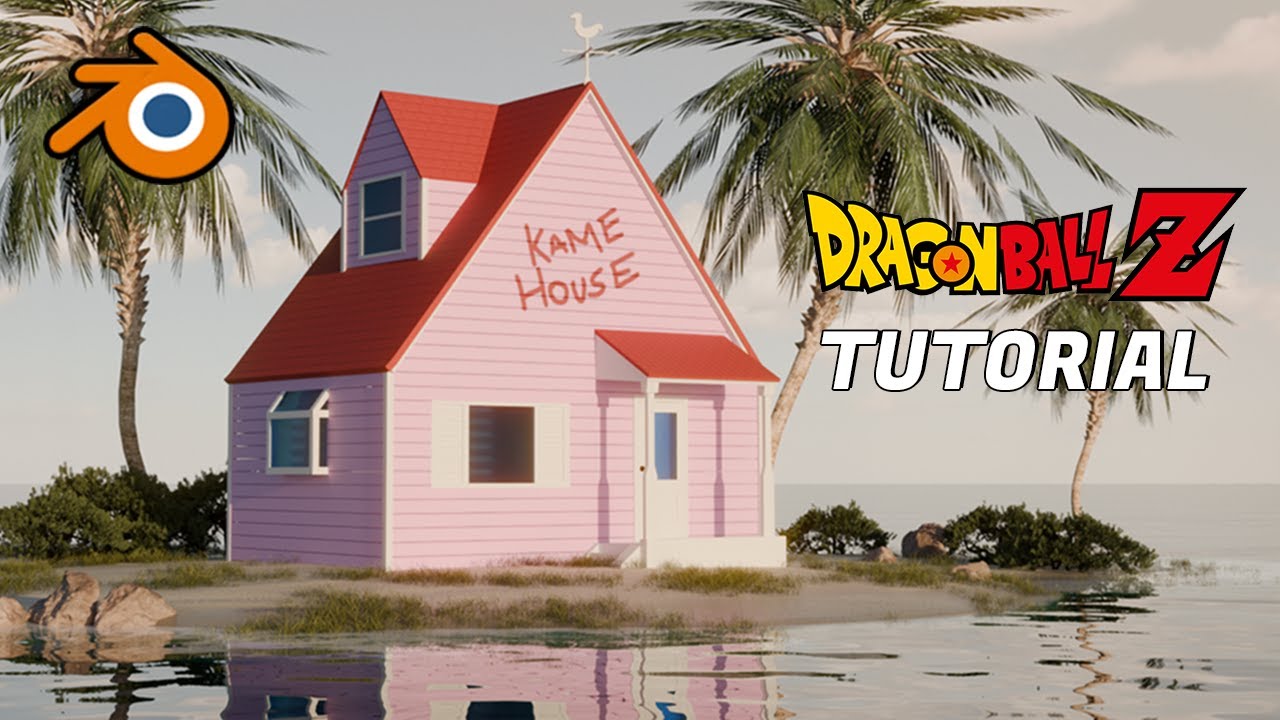 Recreating The Kame House in Blender
