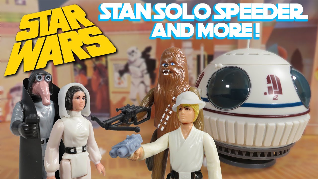 Star Wars Stan Solo Speeder & Trash Compactor Upgrade Parts!