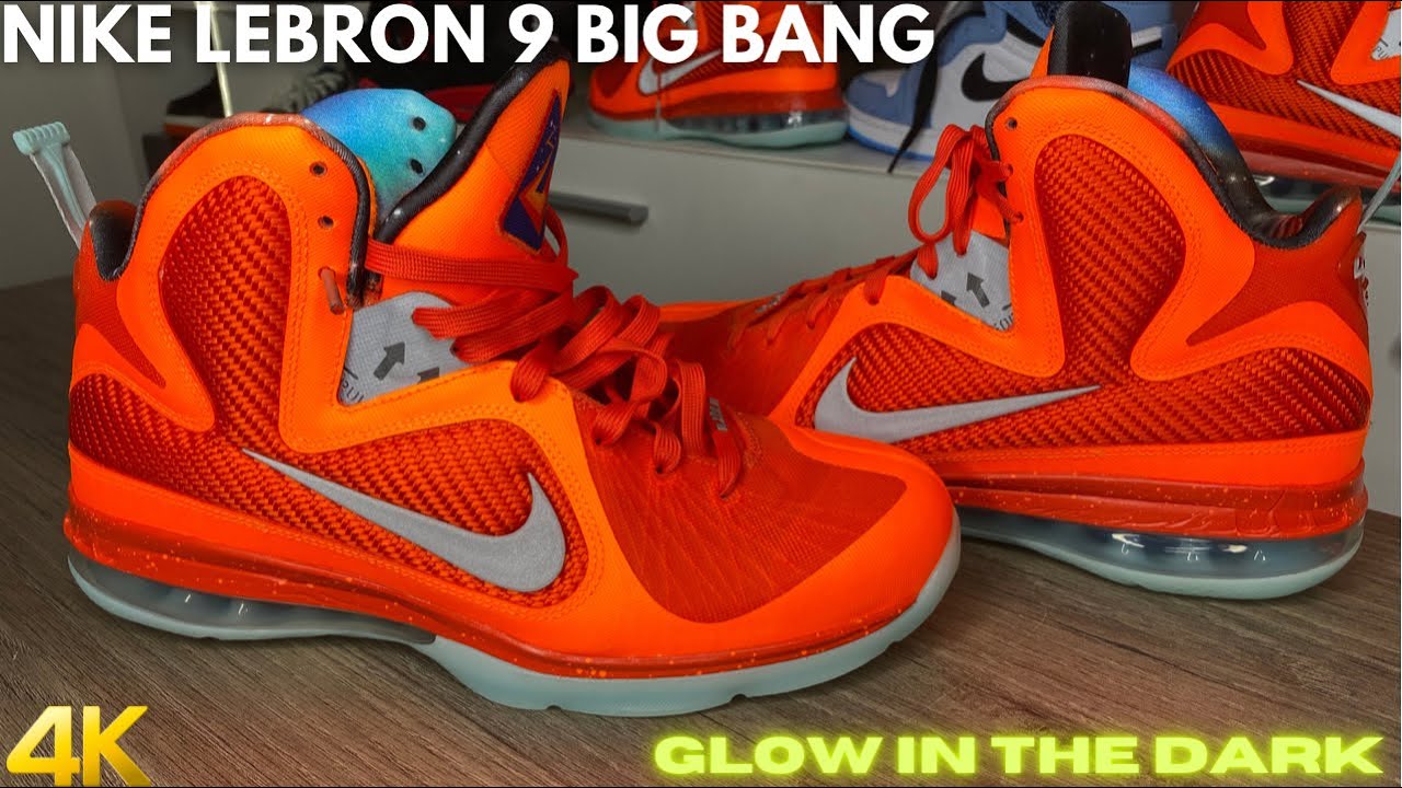 Обзор кроссовок Nike LeBron 9 Big Bang 2022 на ногах