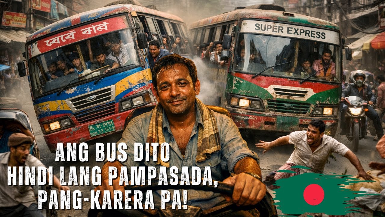WALANG CODING, WALANG PRENO — BUHAY BUS DRIVER SA BANGLADESH