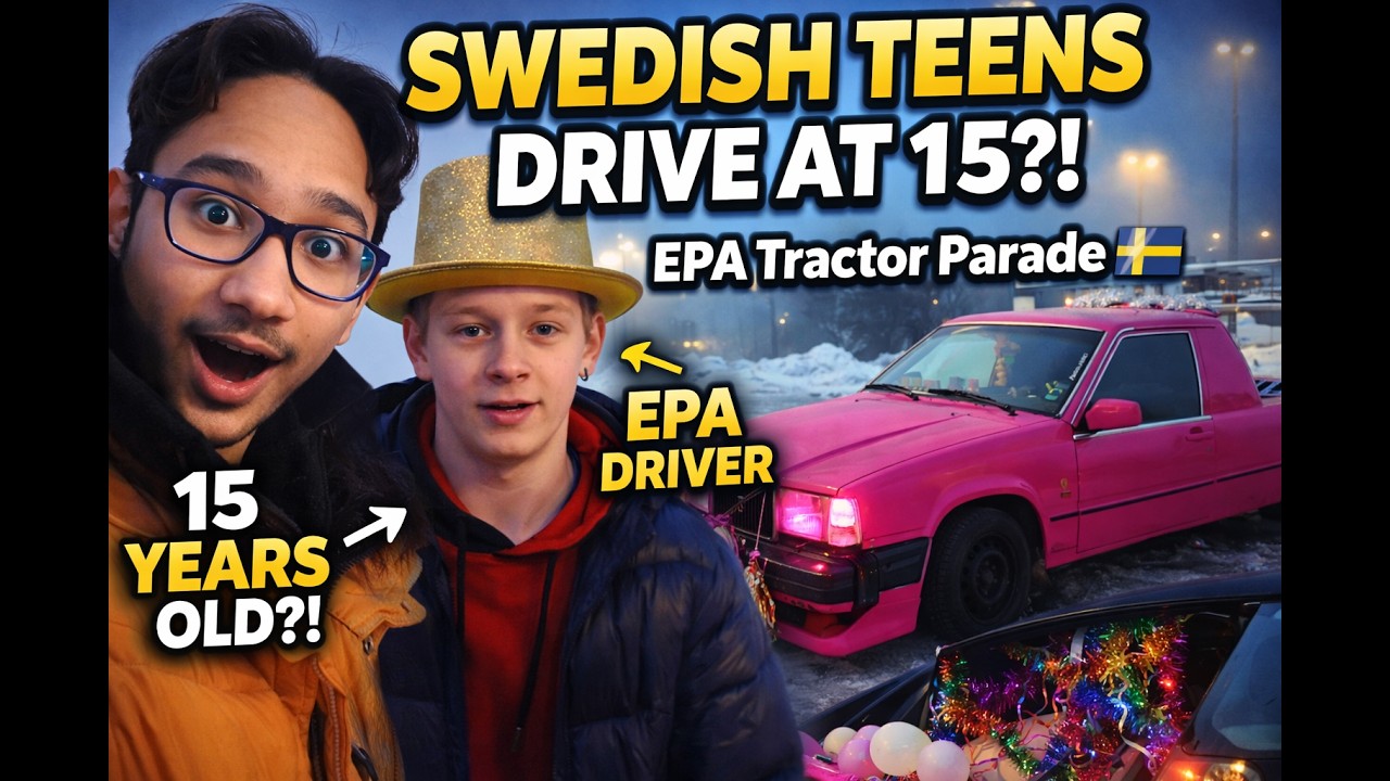 Mellopimpat EPA-tåg i Sundsvall 2026 🇸🇪 | Melodifestivalen Parade & EPA Cars