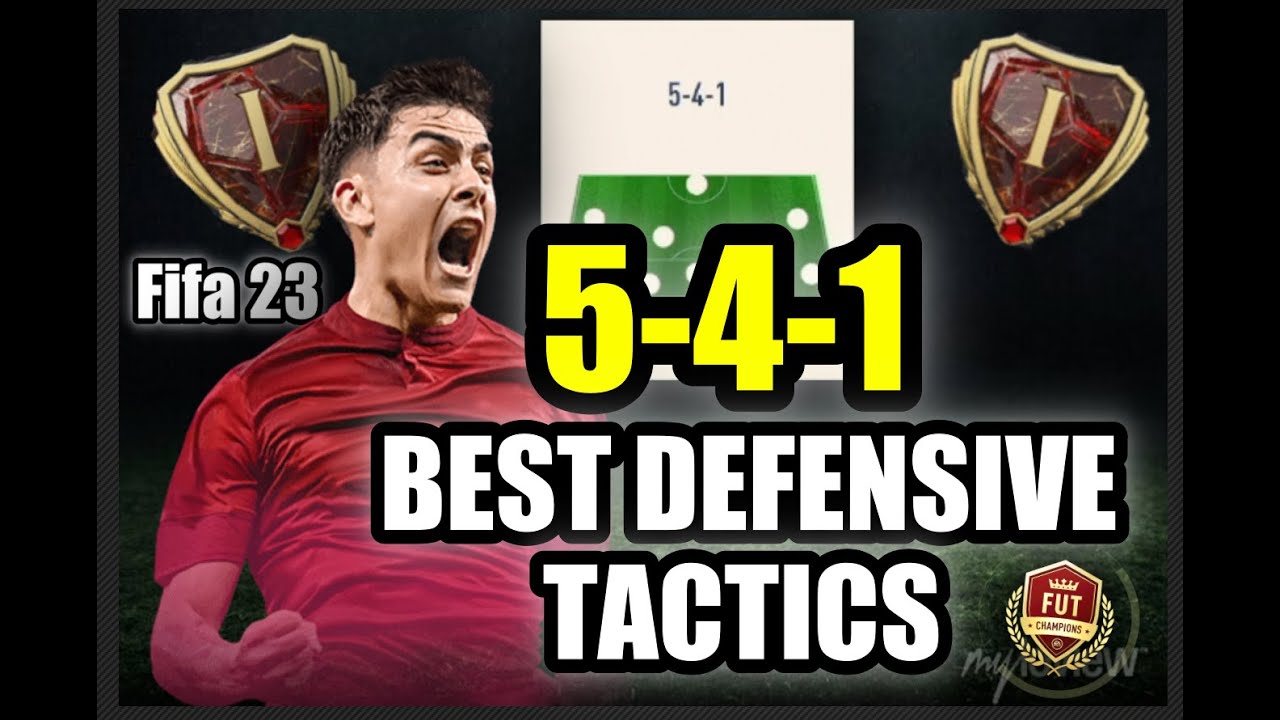 *Crazy! 😅 Meta 5-4-1 Custom Tactics to attack and defend the lead in Fifa 23!