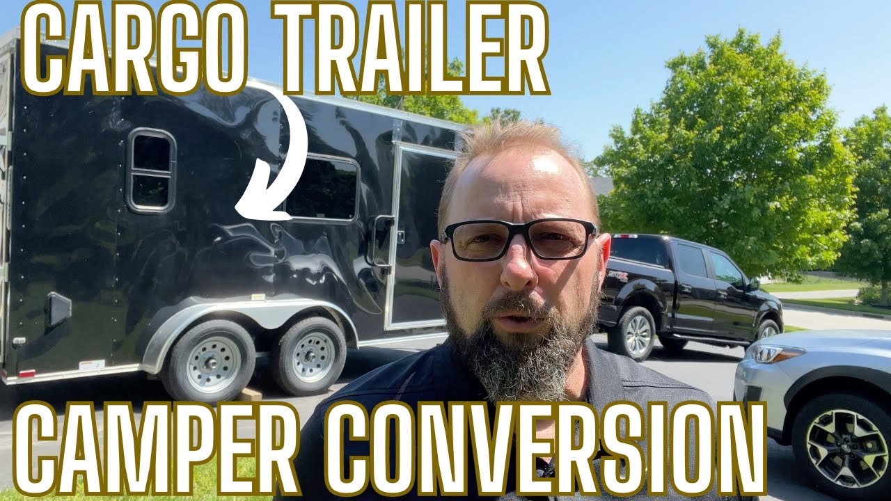 Cargo Trailer Camper Conversion | Tom Golden Adventures