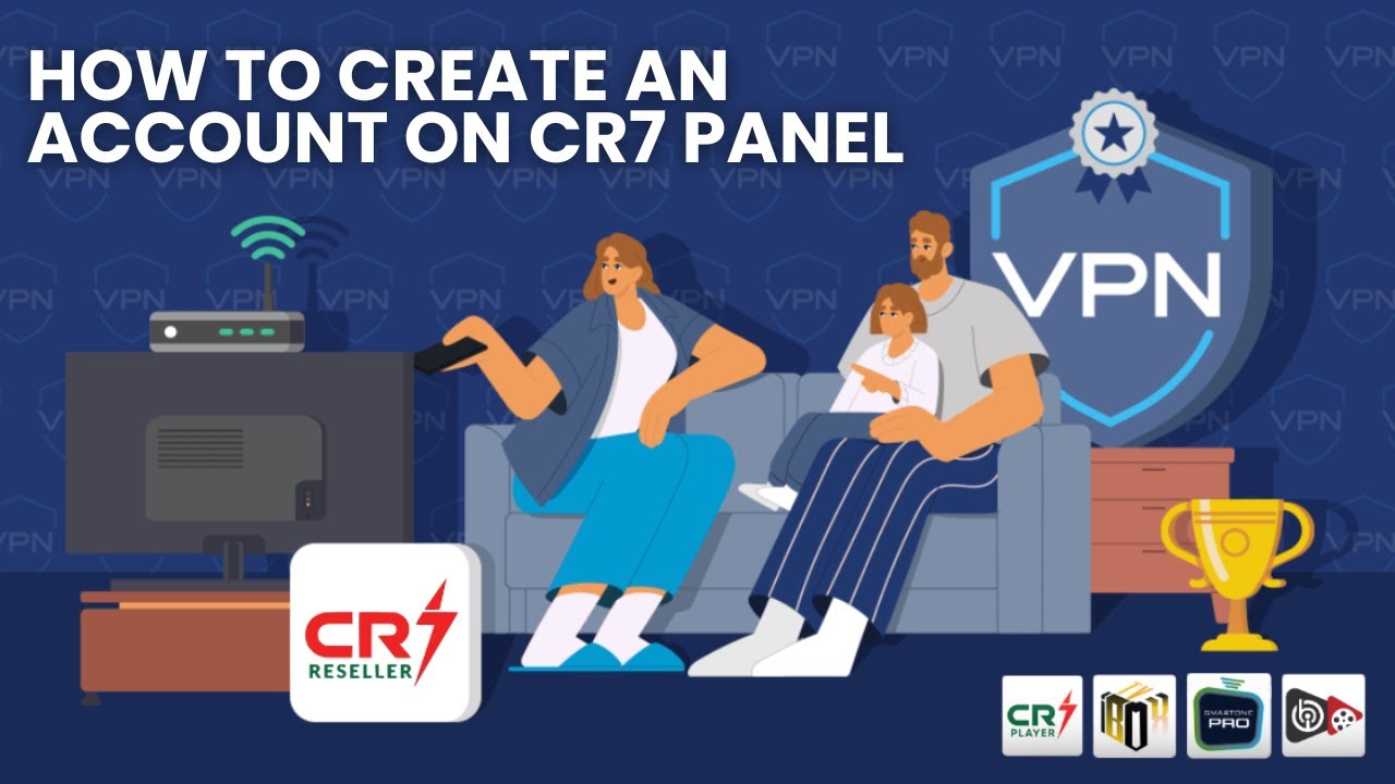 How To Create an Account on CR7 Panel