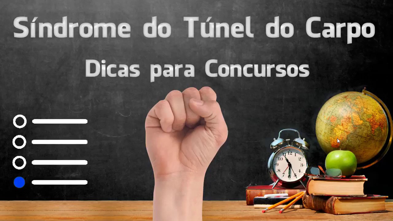 Questões de Concurso - Fisioterapia para Síndrome do Túnel do Carpo
