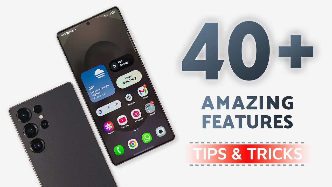 Samsung Galaxy S25 Ultra Tips & Tricks | 40+ Special Features - TechRJ
