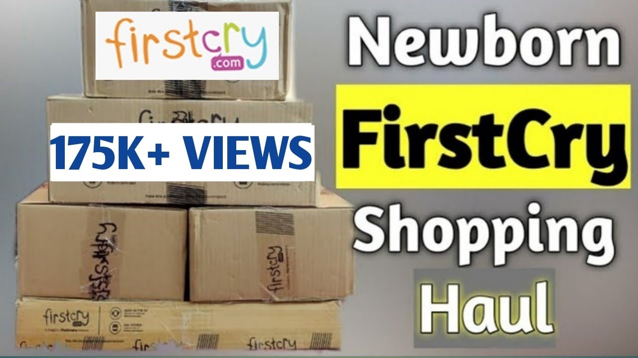 FIRSTCRY ONLINE SHOPPING HAUL| NEWBORN ESSENTIALS INDIA| 175K+ VIEWS