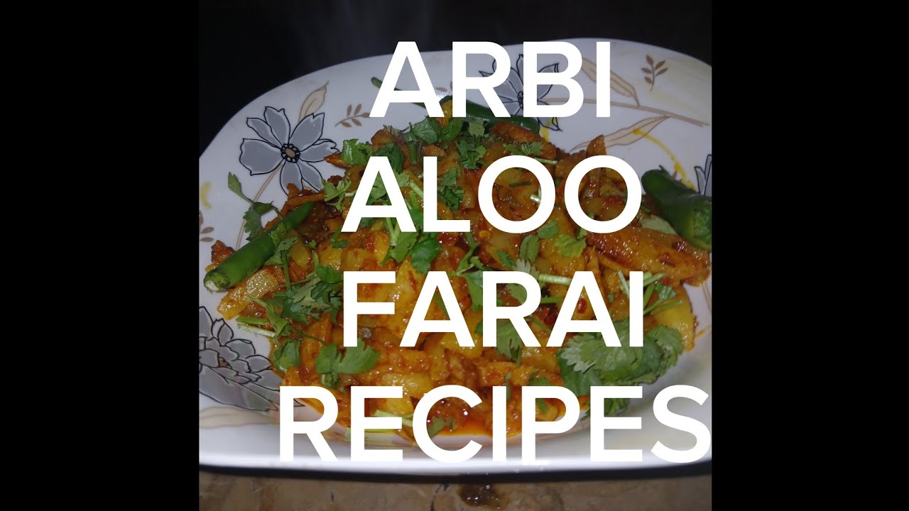 Arbi aloo farai recipes #arbialoo #cooking 1k subscribe #unfrezzmyaccount #fyp 