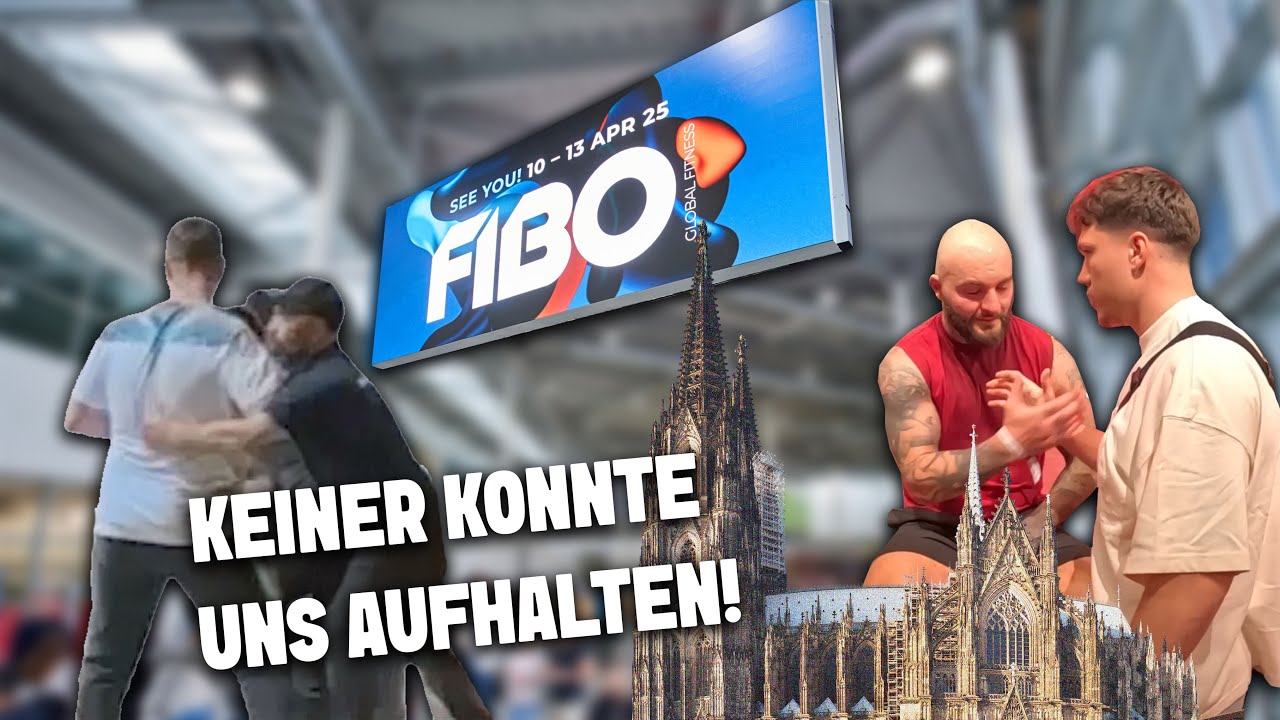 FIBO – Security wollte uns stoppen – keine Chance!