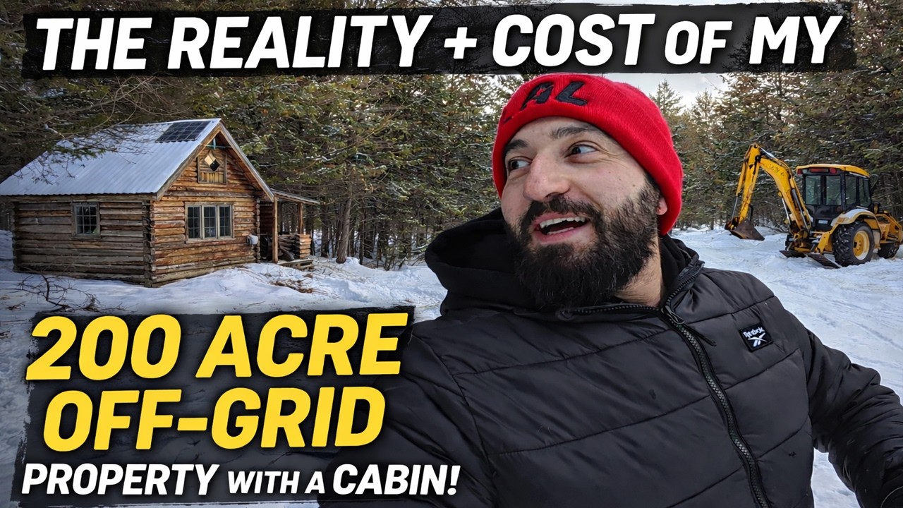 I Spent This Much on an Off-Grid Property With a Cabin!