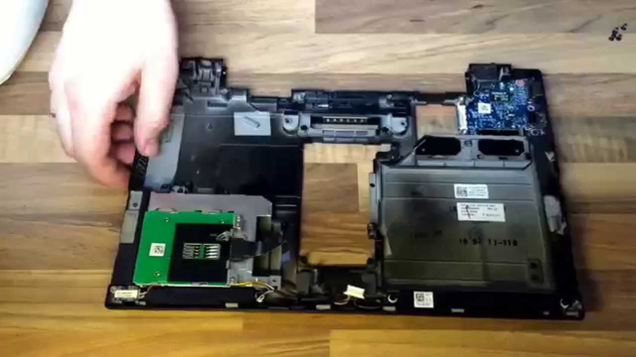 Dell Latitude E4310 disassembly disassemble clean fan CPU replace Lüfter reinigen auseinander bauen