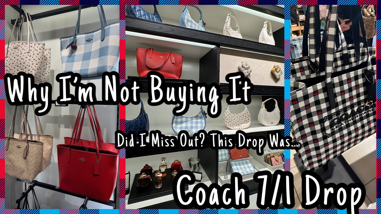 Новая коллекция Coach от 01.07 | Интересный дроп&hellip; Болтаем 💬 Почему я это не покупаю