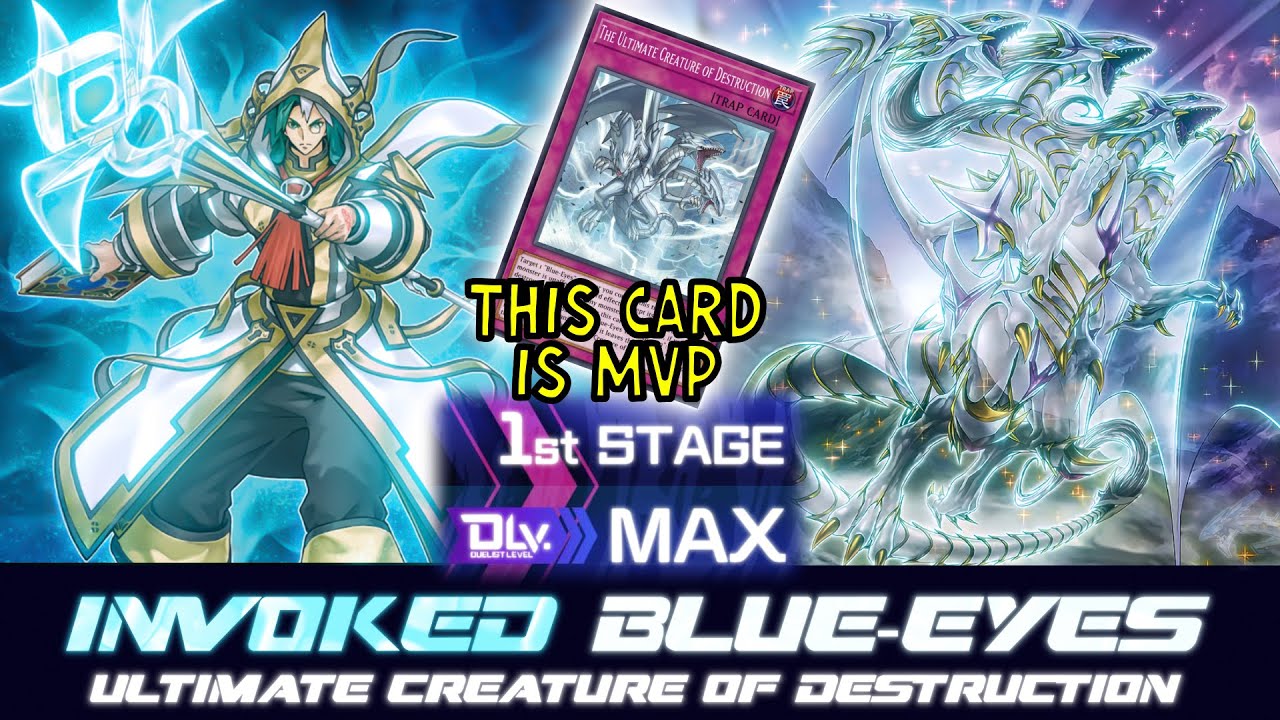 BLUE-EYES INVOKED - Utimate Creature of Destruction‼️ [Yu-Gi-Oh! Master Duel]